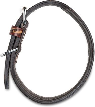 Нашийник для собак Джек Рассел з натуральної шкіри буйвола, регульований, з м'якою підкладкою, ручної роботи, з різьбленням, Alexey, розмір S (26-34 см)