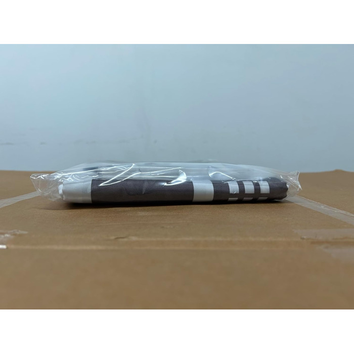 Шторка для душу DUFU, водонепроникна та пральна, 180x200 см, темно-сіра | Поліестер, 12 гачків, швидковисихаюча, напівпрозора