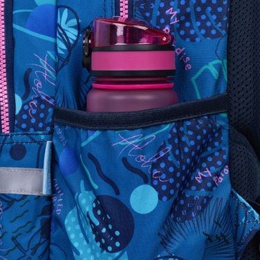 Багатовідсіковий шкільний рюкзак Lilo & Stitch CoolPack, синій, рожевий, багатоколірний, 19 л