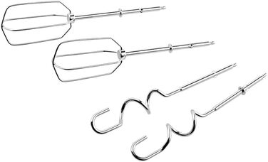 Міксер Russell Hobbs Desire Red з 5 швидкостями та функцією імпульсу, 350W, з набором насадок для замішування та тіста