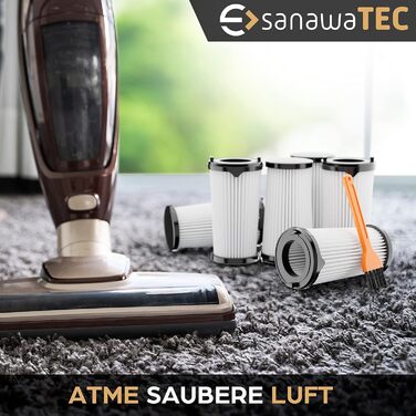 Замінник фільтра для пилососа AEG Ergorapido (AEF150, CX7, QX8) з щіткою для прибирання