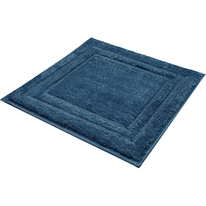 Протиковзкий килимок для ванної кімнати та туалету Decomira, Royal Blue, 45x45 см, квадратний, вологостійкий та придатний для прання