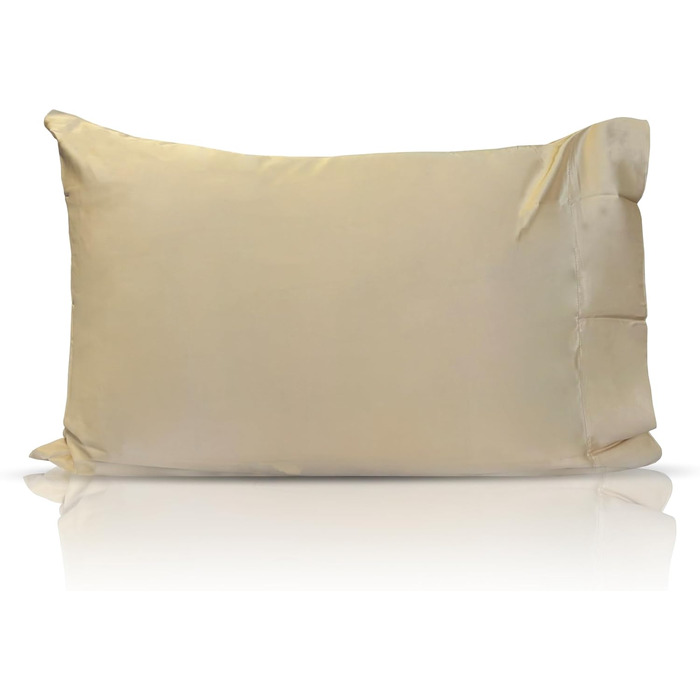 Охолоджувальна наволочка з бамбукової віскози Pillowtex з іонами міді, бежева, стандарт 50,8x76,2 см, м’яка і дихаюча