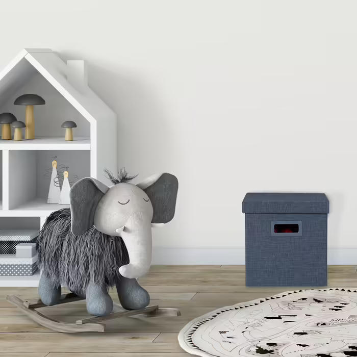 Relaxdays Storage Ottoman with Handles
