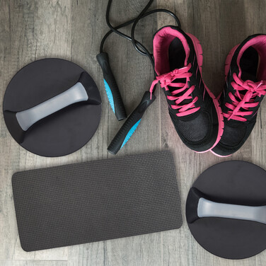 Relaxdays Rotating Push-Up Grips, 2-Piece Set