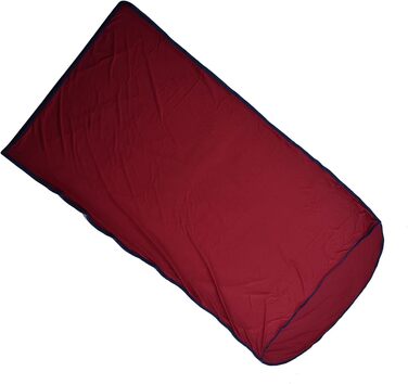 Qukai Elastic Sleeping Bag Liner Ultralight Sleeping Bag Liner Elastic Travel Sheet for Outdoor Camping Multifunctional Sleeping Bag Liner Burgundy