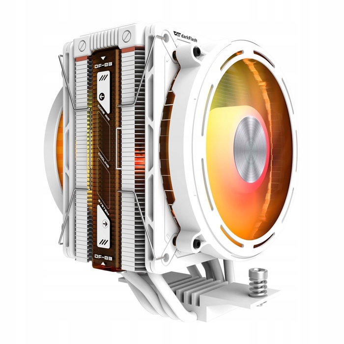 Активне охолодження процесора DarkFlash E400 PLUS White