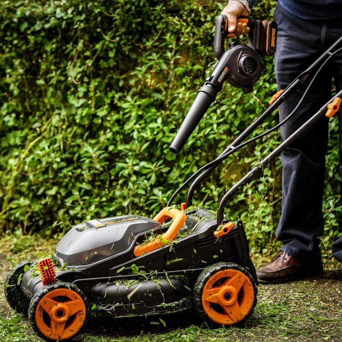 WORX WX094.9 Cordless Workshop Blower - 20V Max Leaf Blower - 20V PowerShare Battery Compatible - Battery & Charger Not Included