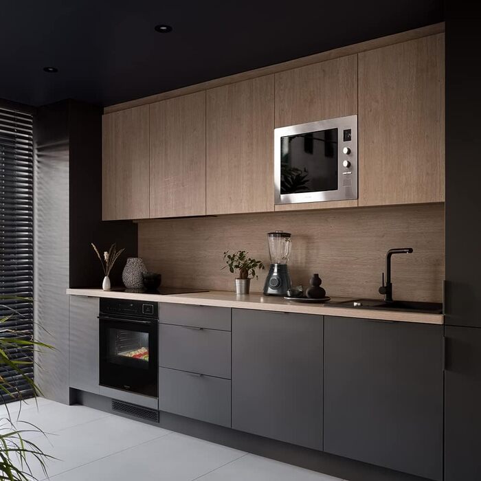 Вбудована мікрохвильова піч Cecotec GrandHeat 2550 з грилем, 25л, 1320W, 8 функцій, нержавіюча сталь