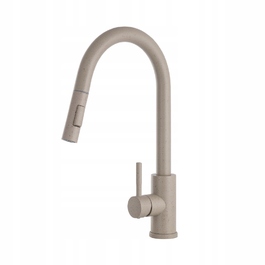 Змішувач для кухні стійкий Granite Sink Tara Slim, бежевий