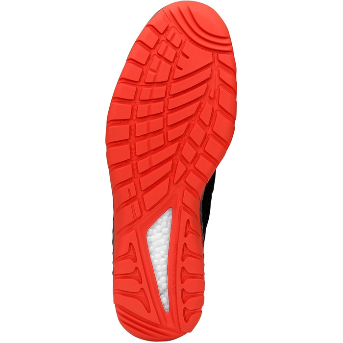 Робочі черевики ELTEN Maddox Black-red Low ESD S3S, чорно-червоні, текстиль, сталевий капок, легкі, спортивні, 46 EU (для жінок та чоловіків)