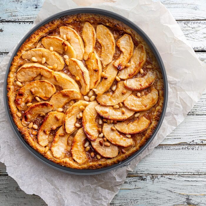 Набір форм для випічки Relaxdays, 6 шт., Ø 14-28 см, нержавіюча сталь, антипригарне покриття, антрацит