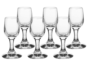 Стопки для горілки Krosno Epicure, прозорі, 35 мл, 6 шт.