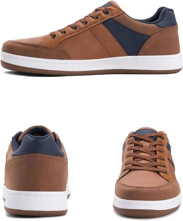 Чоловічі кросівки для відпочинку та ходьби: легкі, дихаючі, розмір 41-46 EU (43 EU), колір коричневий