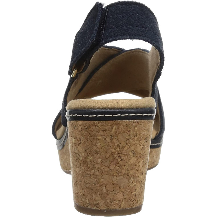 Сандалі Clarks Giselle Cove на підборах, жіночі, темно-сині (36 EU)