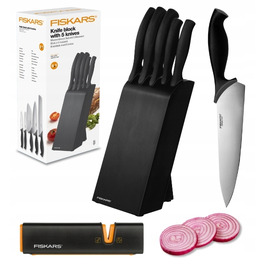 Набір ножів у підставці Fiskars Control, 5 предметів