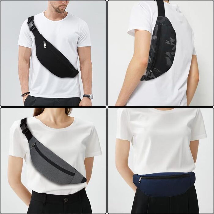 Гірчатка на пояс для чоловіків та жінок, спортивна сумка-крейсер, поясна сумка для подорожей, прогулянок з собакою, на вулицю (оливковий)