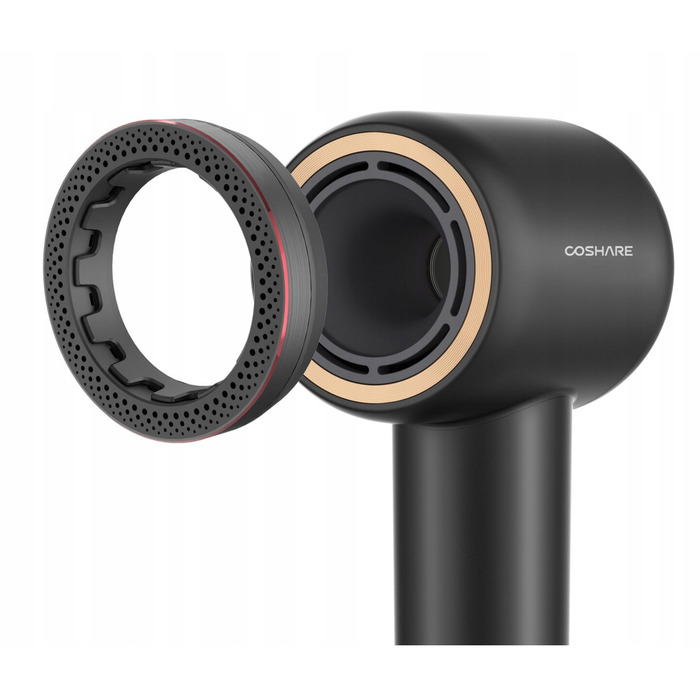 Фен для волосся COSHARE SuperFlow1 Pro, чорний