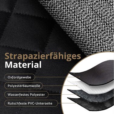 Захисний чохол на сидіння автомобіля для собак AMZPET (122 см) – Водостійкий, антиковзний та стійкий до подряпин – Міцний – 56 x 45 x 122 см. Підходить для маленьких автомобілів (купе або хетчбек). Універсальний, сумісний з Isofix