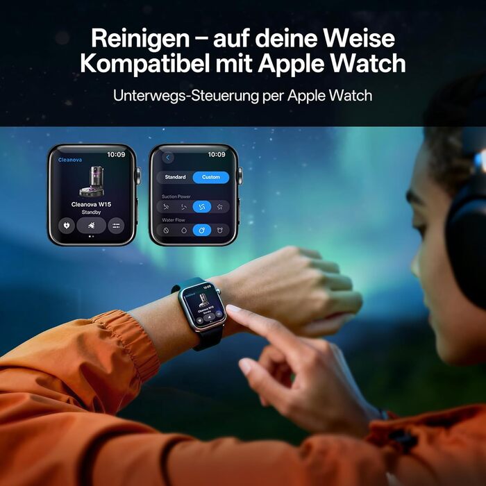 Робот-пилосос Vexilar W15 з функцією миття підлоги, бездротовий, 10000Pa, LiDAR, 180 хвилин, керування через додаток та голосовий помічник