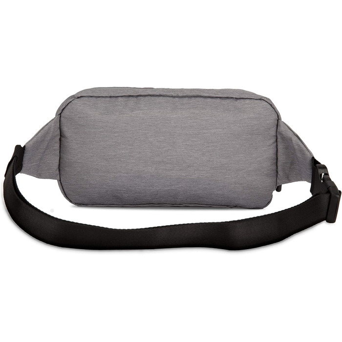 Поясна сумка Travelon World Travel Essentials для дорослих, сіра в меланжеву клітинку