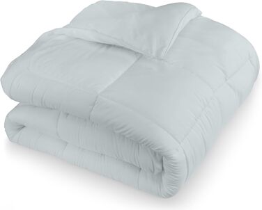 Покривало постільне Utopia Bedding, мікрофібра, білий (світло-сірий), 220 x 240 см