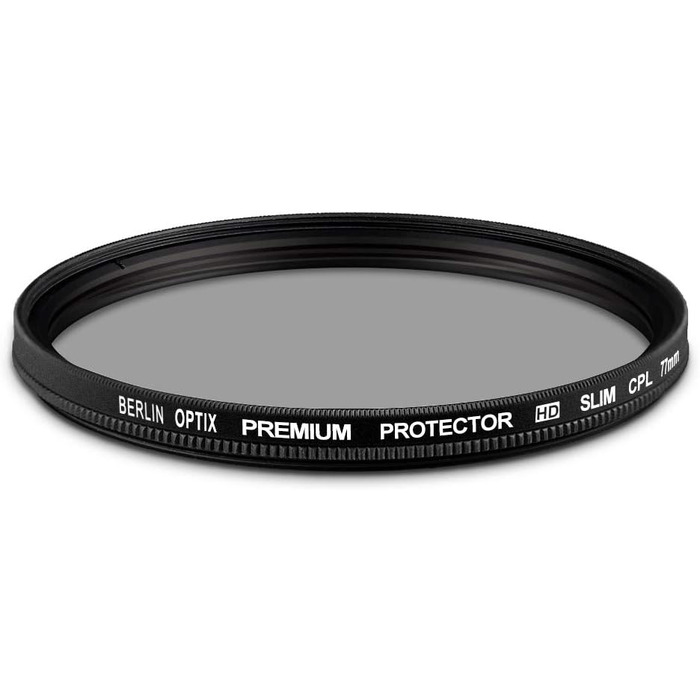 Berlin Optix CPL Поляризаційний фільтр 77mm - для чистої та чіткої картинки | Преміум якість