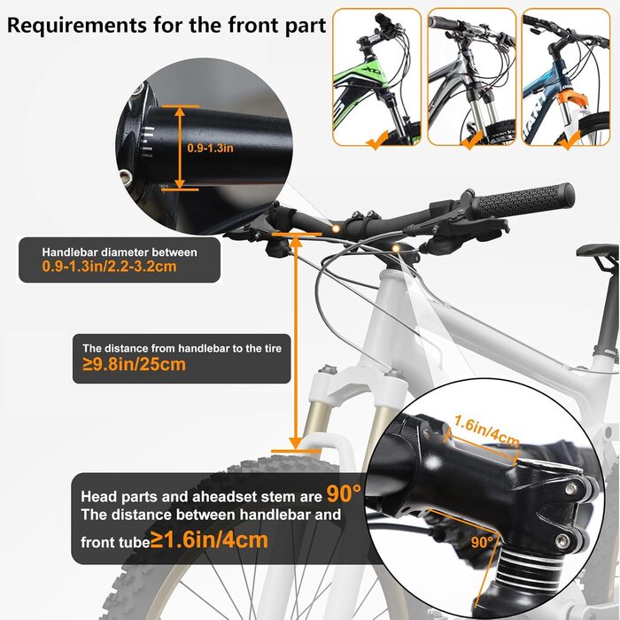 COFIT Складний велосипедний кошик, знімний багатоцільовий кошик для велосипеда, для тварин, покупок, щоденних поїздок, кемпінгу та активного відпочинку. Сірий, з бічними кишенями