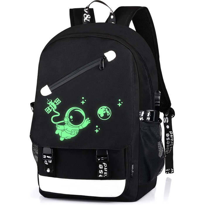 Шкільний рюкзак для хлопчика-підлітка з принтом 