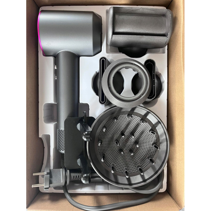Фен для волосся HD1600: 1600 Вт, 3 швидкості, іонізація, дифузор у комплекті