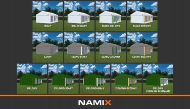 Намет NAMIX (багатостінний), 5 x 8 x 2,8 м