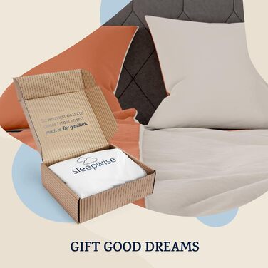 Комплект постільної білизни Sleepwise 200x200, 3 шт. - мікрофібра, дихаюча, без прасування (Теракота)