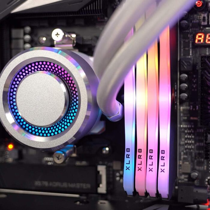 PNY XLR8 Gaming Epic: Набір оперативної пам'яті DDR4 RGB 3200MHz (2x8GB) Чорний