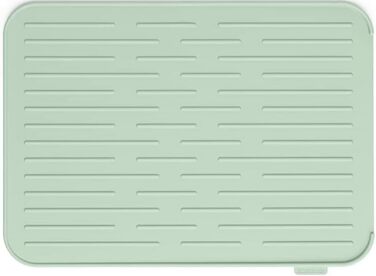 Килимок для посуду Brabantia, силікон, світло-сірий, 32,5 x 44 x см, 1 шт. (Jade Green)