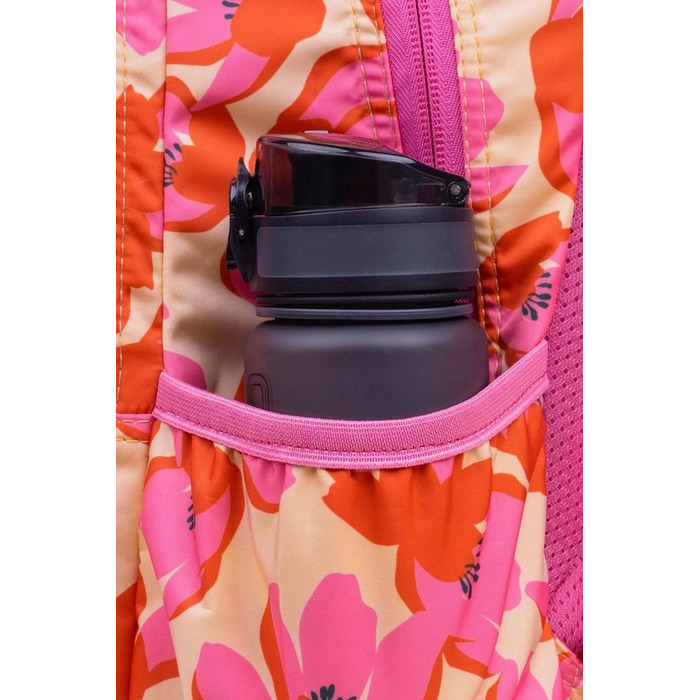 Багатовідсінковий шкільний рюкзак CoolPack: червоний, відтінки жовтого та золотого, рожевий, 27 л