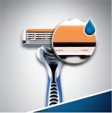 Смінні леза для чоловічих бритв Gillette Sensor Excel, 10 оригінальних касет