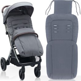 Літній конверт Fillikid ST3911 для коляски, сірої, універсальний, для прогулянкових візків та джогерів