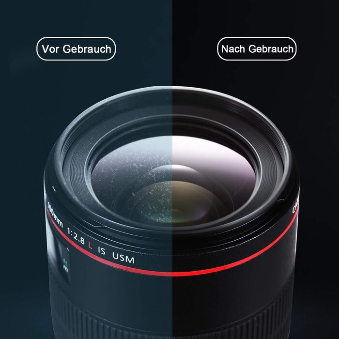 Набір для чищення камери та оптики: 18 шт. (ракетний продув, Lenspen, щітка, серветка)