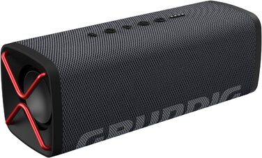 Портативна Bluetooth колонка Grundig GBT Club Black - 20W, водонепроникна, Powerbank, до 20 годин роботи, чорна
