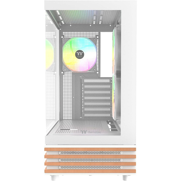 Корпус ПК Thermaltake View 270 Plus WS Snow White з ARGB підсвічуванням, USB-C, підтримка 360mm радіатора