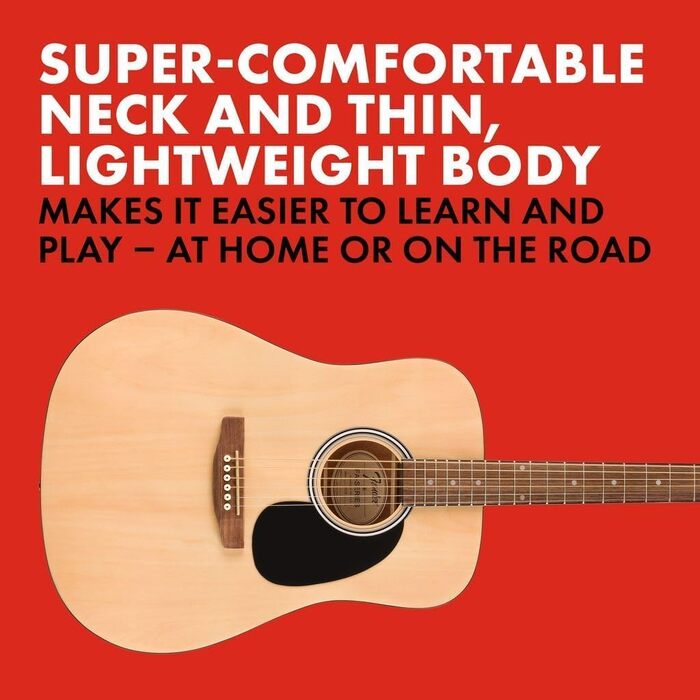 Акустична гітара Fender Alternative Series Dreadnought + аксесуари (Gigbag, підставка, ремінь)
