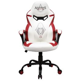 Ігрове крісло Subsonic Assassin's Creed для юних геймерів, офіційна ліцензія, чорне з золотом, комп'ютерне крісло для дітей