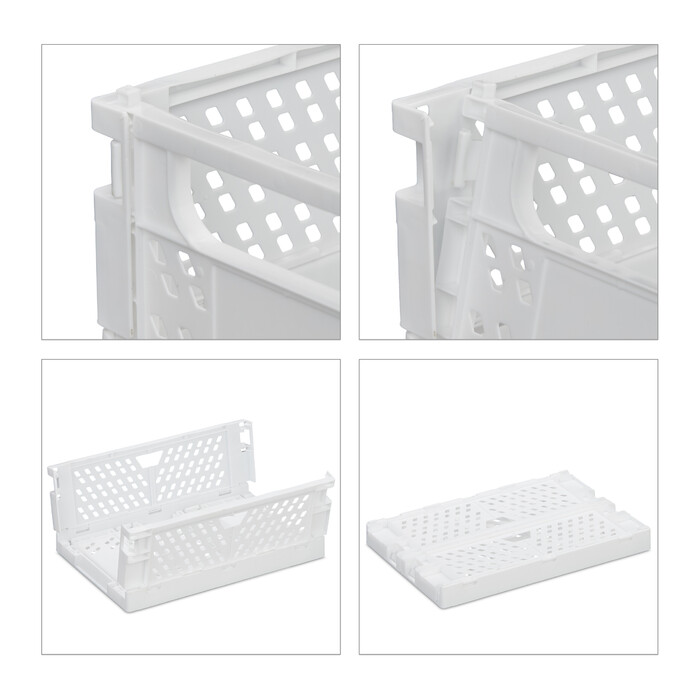 Set of 2 Collapsible Storage Boxes