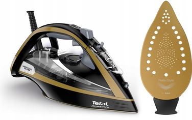 Парова праска Tefal Ultimate Pure 9865, 3000 Вт, потужний паровий удар 250 г/хв, система Anti-Drip