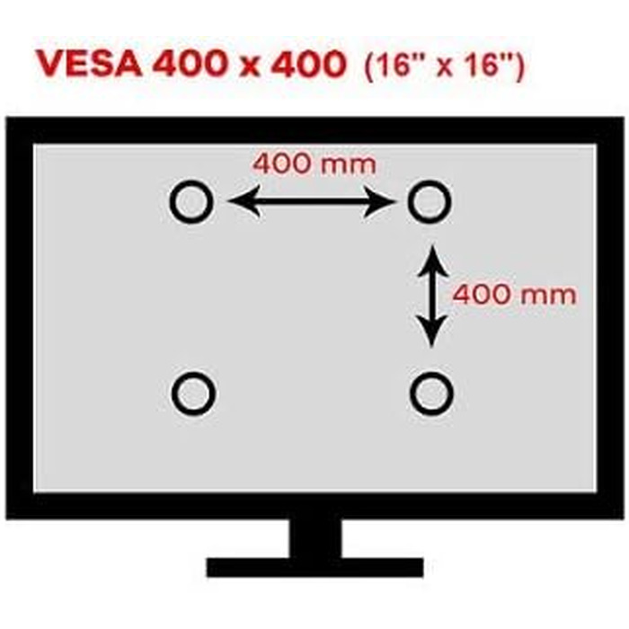 Настінний кронштейн для телевізора Mount Plus MP-LPA36-443W для зовнішнього використання, поворотний та нахильний, погодостійкий, для ТВ від 32 до 70 дюймів