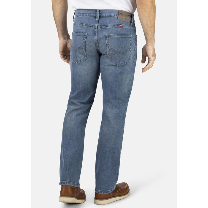 Джинси чоловічі HERO by John Medoox Denver Straight Fit 34W/34L, вінтажний синій