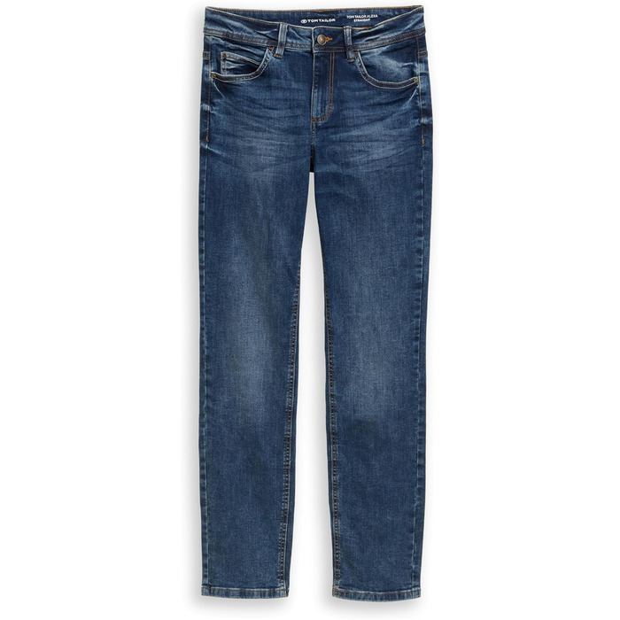 Джинси жіночі TOM TAILOR Alexa Straight 30W/30L, Mid Stone Wash - Оригінальний денім