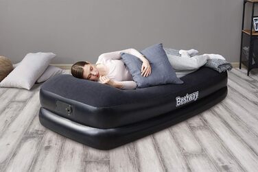 Надувний матрац Bestway Aeroluxe Airbed з вбудованим електронасосом, Queensize 203x152x46 см
