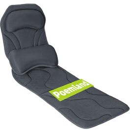 Подушка для ванни Vollkörper для тіла, спини, голови та шиї - комфортне та швидковисихаюче сіре подушко для ванни