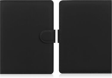 Чохол для Kindle, Kobo, Pocketbook, Tolino, Sony eReader (6.8'') - шкіряний, зі стійкою, чорний